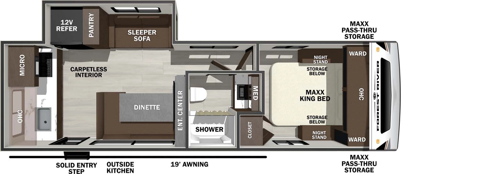 249RKX Floorplan Image